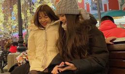 Bạn trai đã về Thái tập luyện, Yến Xuân khoe ảnh thân thiết bên em gái Đặng Văn Lâm tại Nga