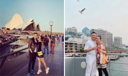 Diễn viên Chi Bảo cùng 'vợ yêu' Lý Thuỳ Chang đi du lịch ở Úc