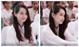 Bị quay lén, Trúc Anh của 'Mắt biếc' đốn tim fan vì đẹp không góc chết