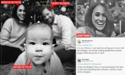 Công nương Meghan bị soi photoshop quá đà trong thiệp Giáng sinh, dân mạng thấy đáng thương nhất vẫn là Hoàng tử Harry 