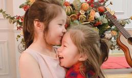 Hai thiên thần nhà Elly Trần 'tình thương mến thương' đón Giáng sinh