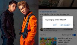 Hậu scandal với Jack, K-ICM thiệt hại nặng: Chỉ 3 ngày mà kênh Youtube 'bay' 180.000 followers