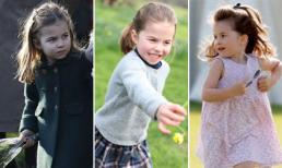 Công chúa Charlotte càng lớn càng xinh như búp bê, tóc mây bồng bềnh khiến ai cũng ao ước