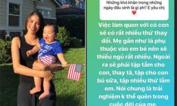 Hậu công khai đã làm mẹ, Hoa hậu Phạm Hương bật mí cách nuôi con kiểu Tây cực nhàn