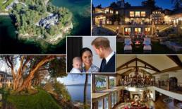 Đột nhập siêu biệt thự nơi vợ chồng Công nương Meghan đem con trai 'đi trốn'