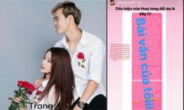 Viết 1 bài văn dài gửi nhân dịp kỉ niệm 4 năm yêu nhau, Văn Toàn nhận cái kết bất ngờ