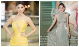 Cặp 'chị chị em em' Nam Thư - Nam Em khoe chân dài miên man, eo con kiến mướt mắt trên thảm đỏ