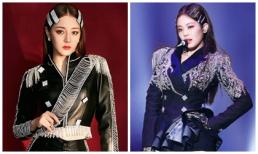Địch Lệ Nhiệt Ba vướng nghi vấn đạo nhái Jennie (Black Pink) trong đêm nhạc mừng năm mới?