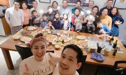 Kín tiếng sau kết hôn, Ngân Khánh lần đầu khoe gia đình ba thế hệ cực hạnh phúc