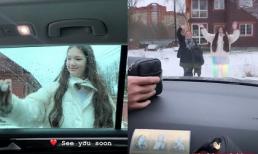 Yến Xuân được em gái Văn Lâm lưu luyến tạm biệt khi cô về nước