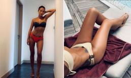 Bằng Lăng diện bikini lộ phần xăm ở vùng nhạy cảm