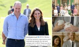 Gia đình Công nương Kate chia sẻ video tổng kết năm nhưng vẫn không quên gia đình em dâu khiến công chúng ca ngợi hết lời