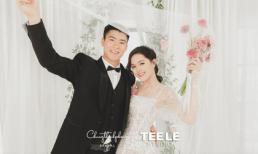 Duy Mạnh - Quỳnh Anh 'nhá hàng' bức ảnh cưới đầu tiên sau màn cầu hôn siêu lãng mạn