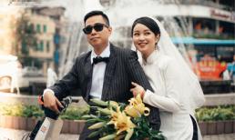 Hé lộ bộ ảnh cưới của hot girl Mi Vân và chồng thứ hai