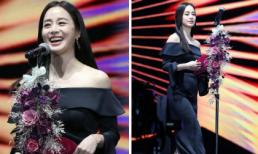 Kim Tae Hee gây thất vọng vì nhan sắc tụt dốc, thân hình kém thon thả trong lễ trao giải 'Golden Disc Awards 2020'