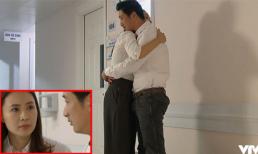 Hoa hồng trên ngực trái tập 45: Khuê gây tranh cãi khi ôm chặt Thái, phía ê-kíp lên tiếng