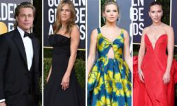 Thảm đỏ 'Quả cầu vàng 2020': Brad Pitt và vợ cũ Jennifer Aniston hội ngộ; dàn mỹ nhân thi nhau khoe vòng một gợi cảm 