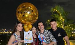 Siêu mẫu Đức Hải đón sinh nhật bên Trương Ngọc Ánh và bạn bè