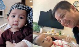 Loạt ảnh đáng yêu của cháu nội nghệ sĩ Chí Trung - Ngọc Huyền