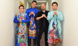 Dàn diễn viên truyền hình đình đám xúng xính diện áo dài của NTK Đức Hùng