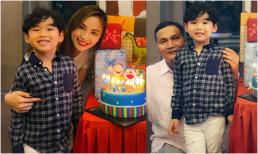 Chồng vắng mặt trong sinh nhật 5 tuổi của con trai Hoa hậu Diễm Hương