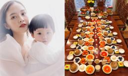 Học hỏi diễn viên Hà Anh chuẩn bị mâm cúng thôi nôi cho con