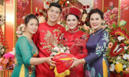 Mừng 'rơi nước mắt' sau lễ ăn hỏi với 'công chúa béo', cầu thủ Duy Mạnh gửi lời cám ơn mọi người