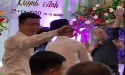 Duy Mạnh quậy cực sung sau lễ ăn hỏi khiến Quỳnh Anh cười ngặt nghẽo