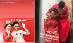 Sợ Quỳnh Anh buồn khi bị chê makeup kém sắc trong đám hỏi, Duy Mạnh nhắn đến vợ: 'Em đẹp quá'