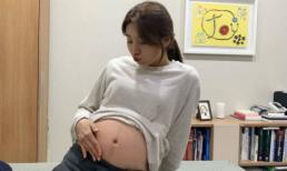 “Tình đầu quốc dân” Suzy gây xôn xao mạng xã hội với ảnh bụng bầu vượt mặt 