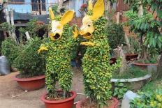 'Cười rớt hàm' với  tạo hình linh vật chuột ngày Tết 