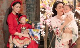 Trà Ngọc Hằng và con gái Sophia khoe bộ ảnh xuân chất ngất