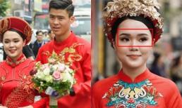 Nhan sắc bị chê bai thậm tệ, vợ sắp cưới của Duy Mạnh vẫn lên tiếng bênh vực thợ make-up