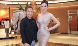 Bầu Hòa lịch lãm bất ngờ hội ngộ Hoa hậu Huỳnh Thúy Anh tại sự kiện Đẹp Hoàn Hảo