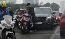 Đỗ Duy Mạnh lái siêu xe gây tai nạn trên cầu vượt Thái Hà