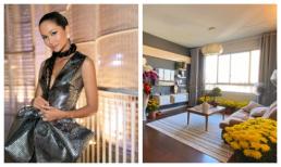 Dù chỉ là nhà thuê, Hoa hậu H'Hen Niê vẫn miệt mài trang trí không gian tổ ấm mới ngập tràn sắc hoa đón tết