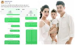 Vui chưa lâu, Nhật Kim Anh tung tin nhắn lạy lục chồng cũ cho gặp con trai nhưng nhận lại sự im lặng
