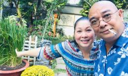 Đăng ảnh tình tứ bên tài tử Lê Tuấn Anh, NSND Hồng Vân tiết lộ mong ước giản dị của chồng