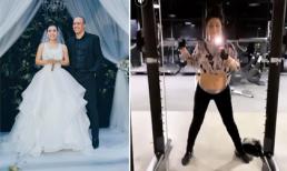 Đầu năm mới, Đinh Phương Ánh công khai mang bầu ở tháng thứ 6 sau hơn 1 tháng đám cưới