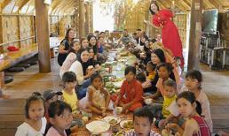 Bữa cơm đầu năm, Hoa hậu H'Hen Niê gây choáng vì quân số gia đình đông như trẩy hội