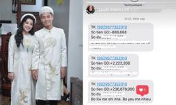 Cầu thủ Bùi Tiến Dũng lì xì vợ hơn 230 triệu đồng vào dịp Tết nguyên đán