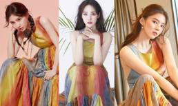 'Cân não' khi Angelababy, Park Min Young và 'hội chị em showbiz' đụng hàng một chiếc váy