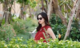 Đặng Thu Thảo chính thức khoe bụng bầu vượt mặt, xác nhận còn vài tuần nữa sẽ sinh con thứ hai