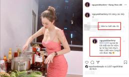 Bị chê chỉ làm màu khi vào bếp, Khánh My đáp gắt: 'không biết thì tốt nhất nên im mồm lại...'