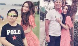 'Đát Kỷ' Ôn Bích Hà khoe ảnh đời thường hạnh phúc bên chồng con, đáng chú ý là sắc vóc không qua chỉnh sửa