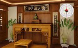 Thiết kế bàn thờ hợp phong thủy cho người mệnh Thủy