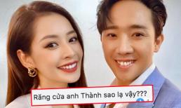 Gây bão khi đăng ảnh bên Chi Pu, Trấn Thành lại khiến netizen chú ý đến hàm răng kỳ lạ