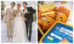 Gửi cả núi quà cho Đông Nhi tẩm bổ, Đức Phúc còn gây chú ý với lời nhắn gửi đến nữ ca sĩ