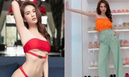 Dù diện đồ gợi cảm, Ngọc Trinh kém xinh khi lộ thân hình gầy trơ xương, bắp tay biến dạng