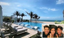 Phillip Nguyễn hé lộ góc villa sang chảnh ở Vũng Tàu khi đến mừng sinh nhật em gái